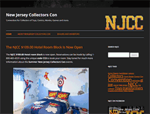Tablet Screenshot of newjerseycollectorscon.com